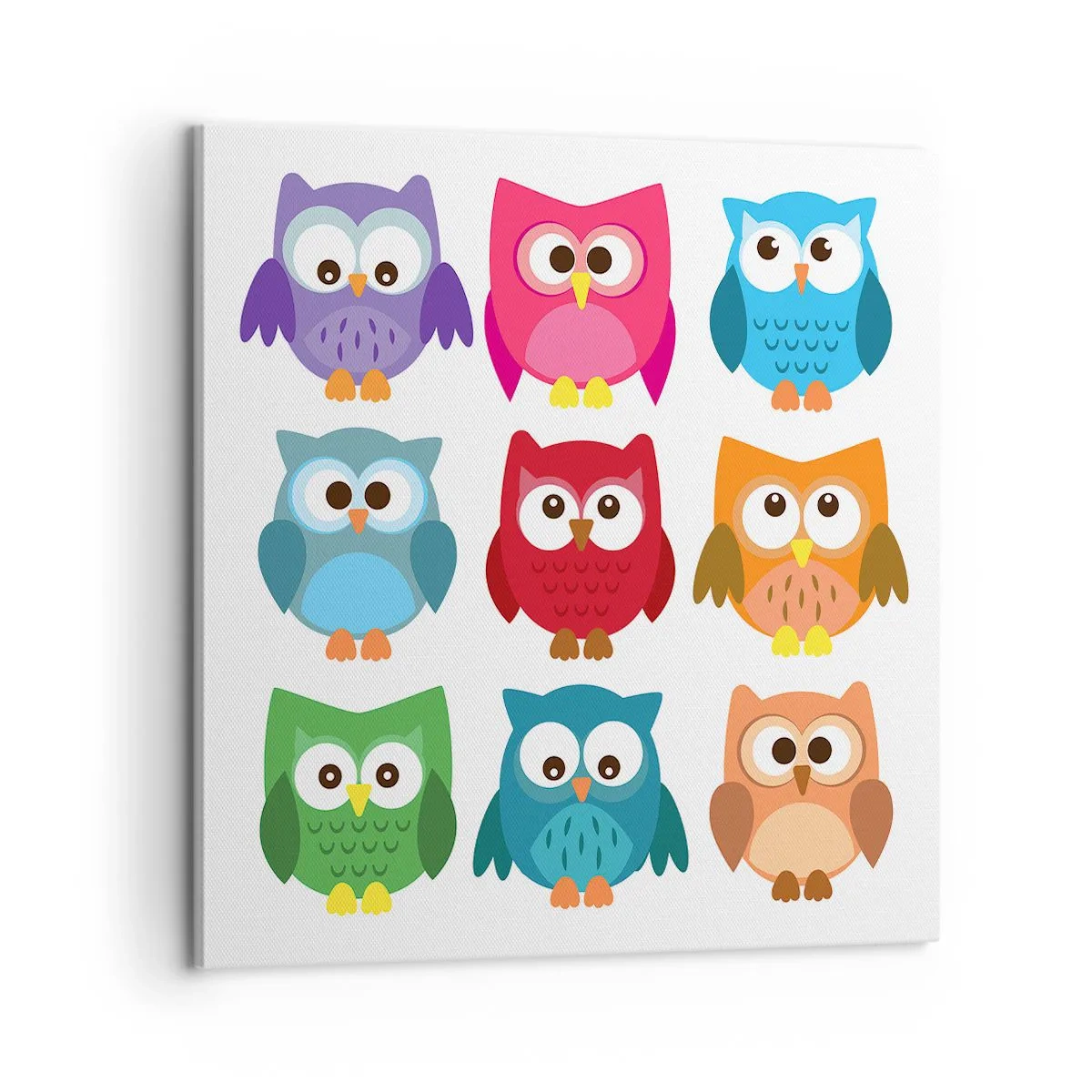 Lærredstryk - Billede på lærred - Forskelle kan være morsomme - 60x60 cm