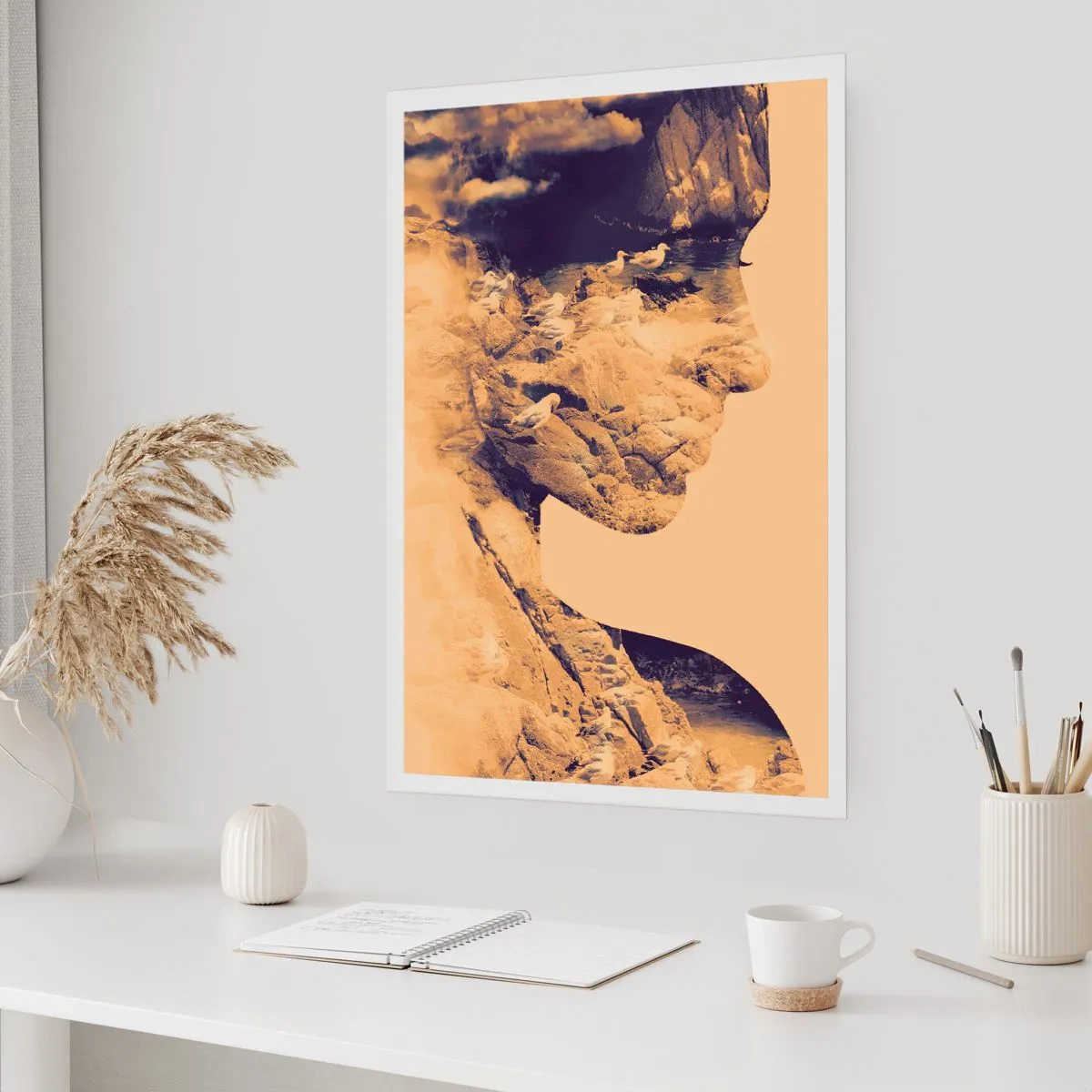 Plakat - Smuk af natur - 50x70 cm