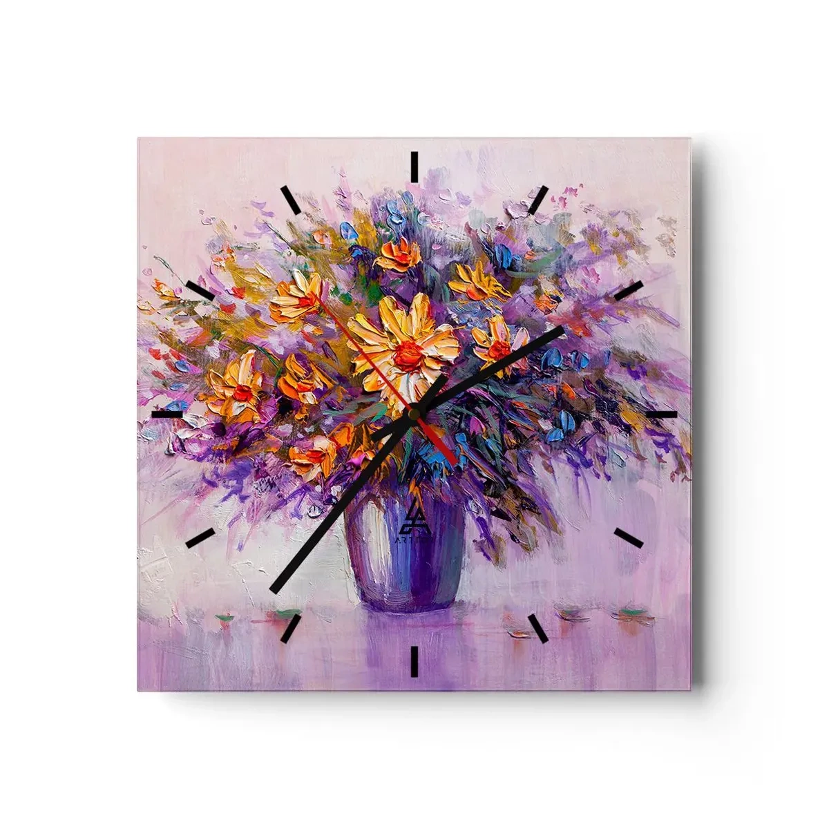 Vægur, Uret - Dufter sødt, ser sødt ud - 30x30 cm
