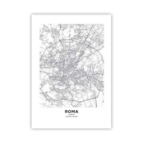 Plakat - Romersk cirkel - 70x100 cm