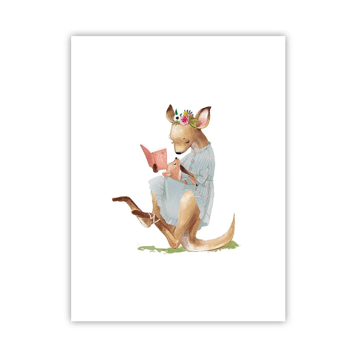 Plakat - Læs for mig, mor - 30x40 cm