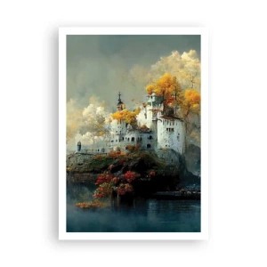 Plakat - Begyndelsen på en romantisk historie - 70x100 cm