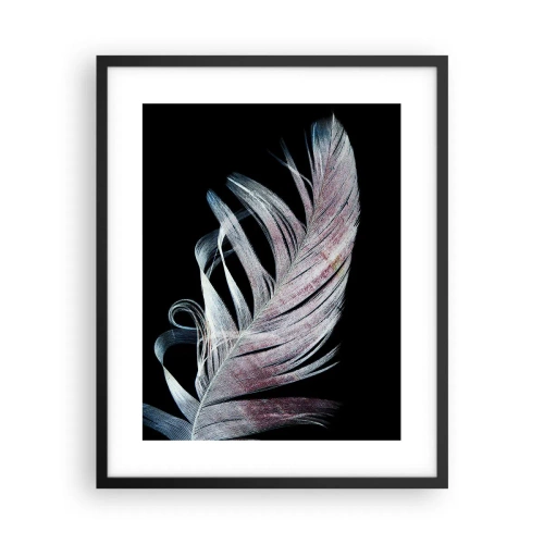 Plakat i sort ramme - Tænk om berøring - 40x50 cm