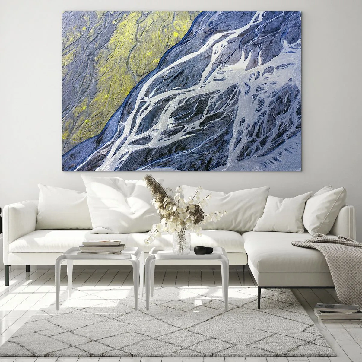 Billede på glas - Naturens hulemalerier - 100x70 cm