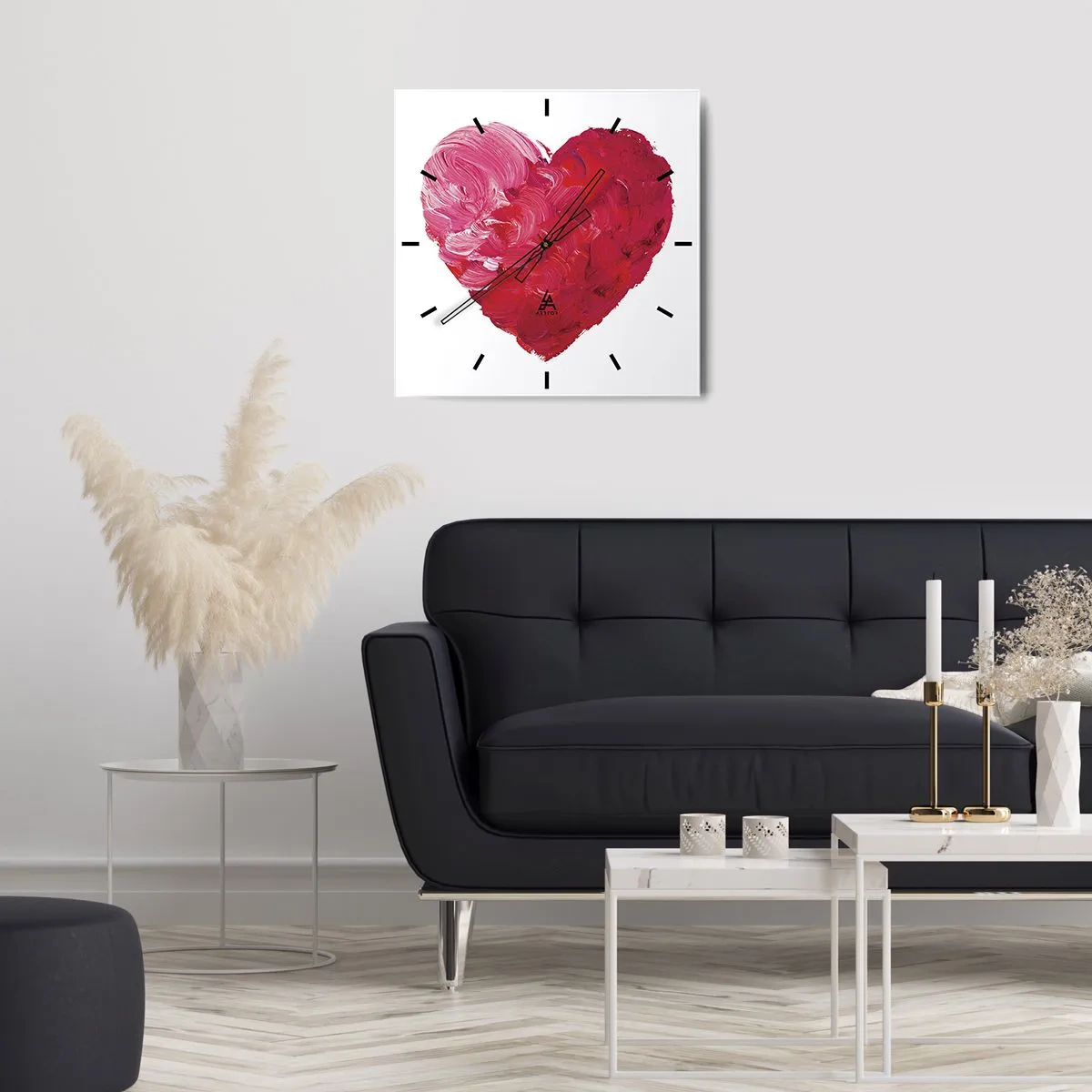 Vægur, Uret - All you need is love - 40x40 cm