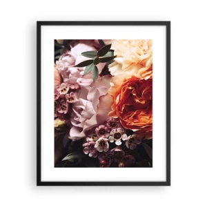 Plakat i sort ramme - Indhyllet i skønhed - 40x50 cm