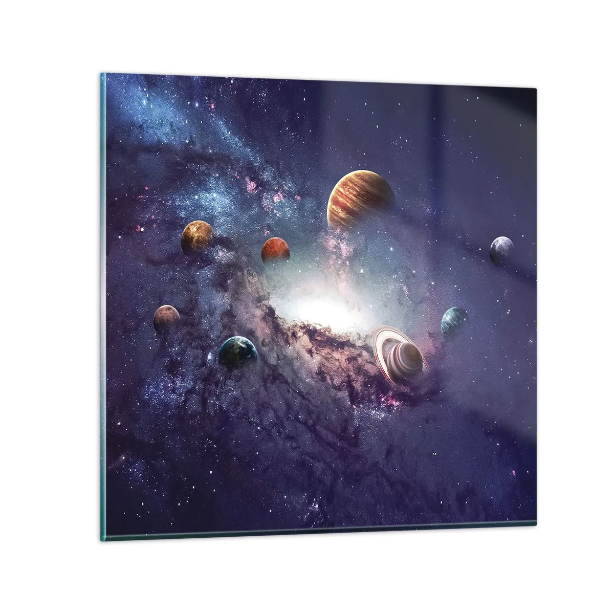 Billede på glas - Systemet med soldans - 60x60 cm