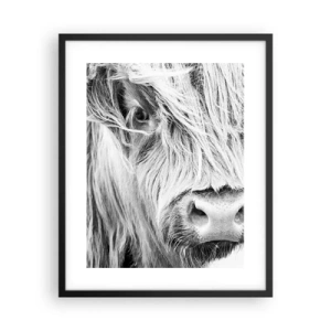 Plakat i sort ramme - Skotsk vildmark - 40x50 cm