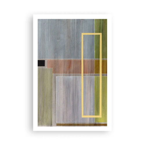 Plakat - Lige og rolig - 61x91 cm
