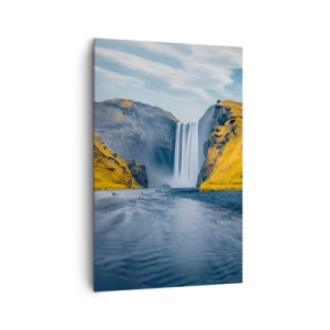 Lærredstryk - Billede på lærred - Evig varighed, evig bevægelse - 80x120 cm