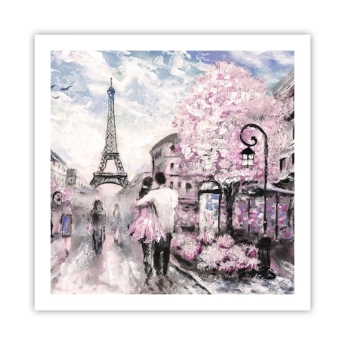 Plakat - Hvis du bliver forelsket, er det kun i... - 60x60 cm