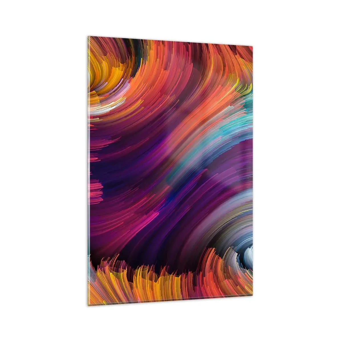 Billede på glas - Begyndelsen på en ny verden - 80x120 cm