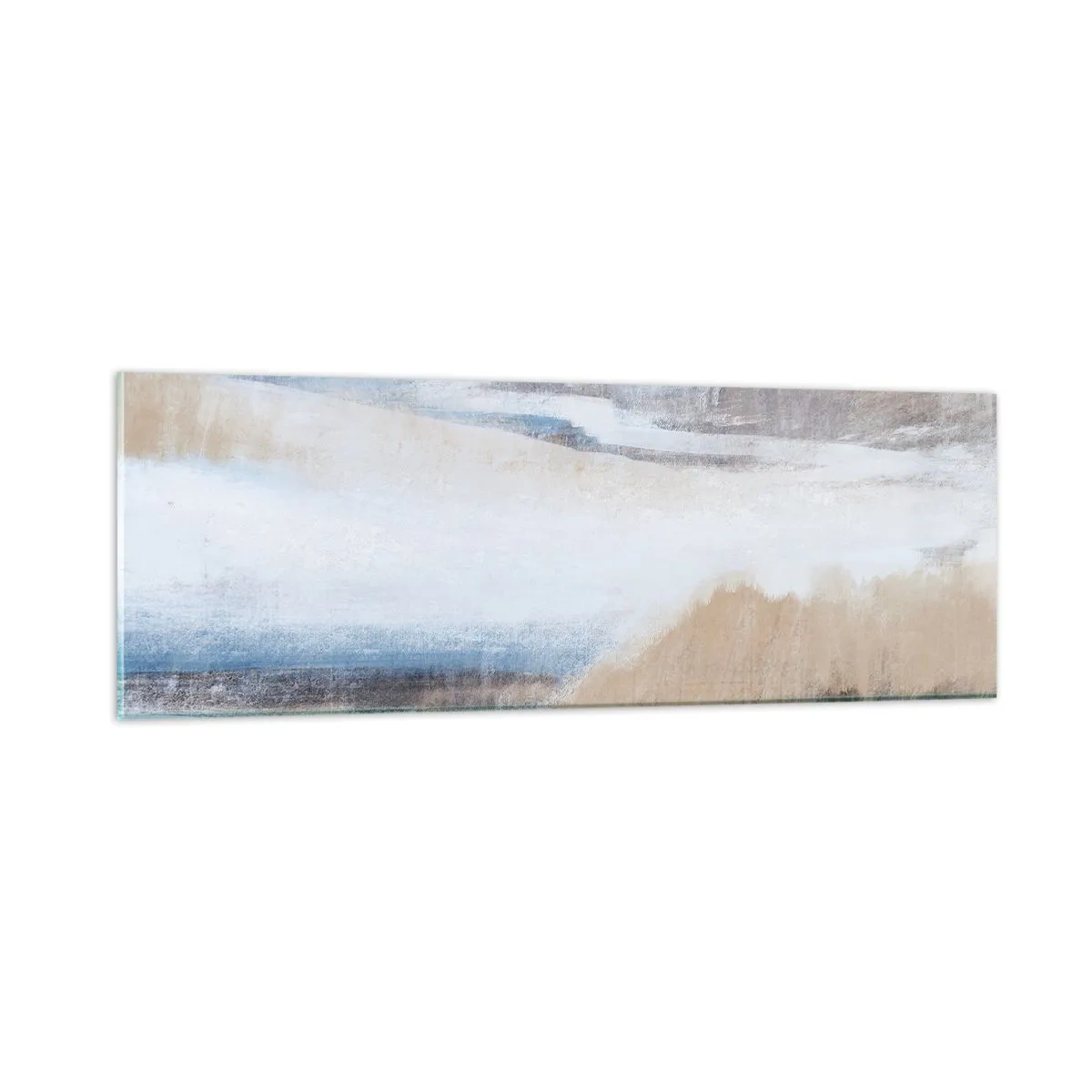 Billede på glas - Vinterkomposition - 90x30 cm