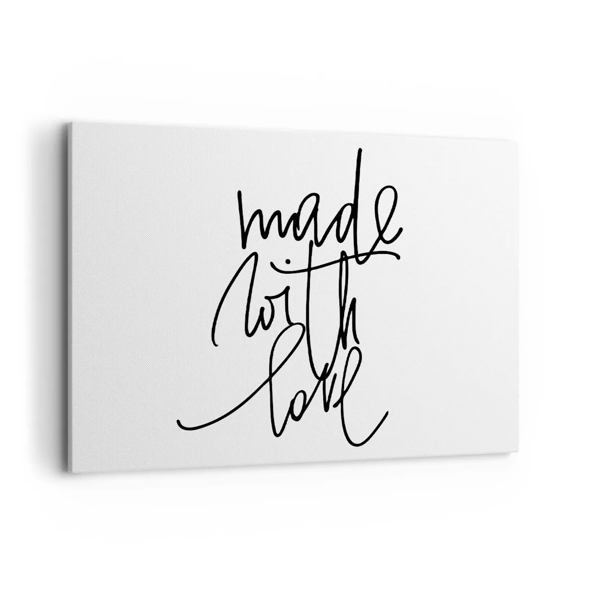 Lærredstryk - Billede på lærred - Det bedste mærke - 100x70 cm