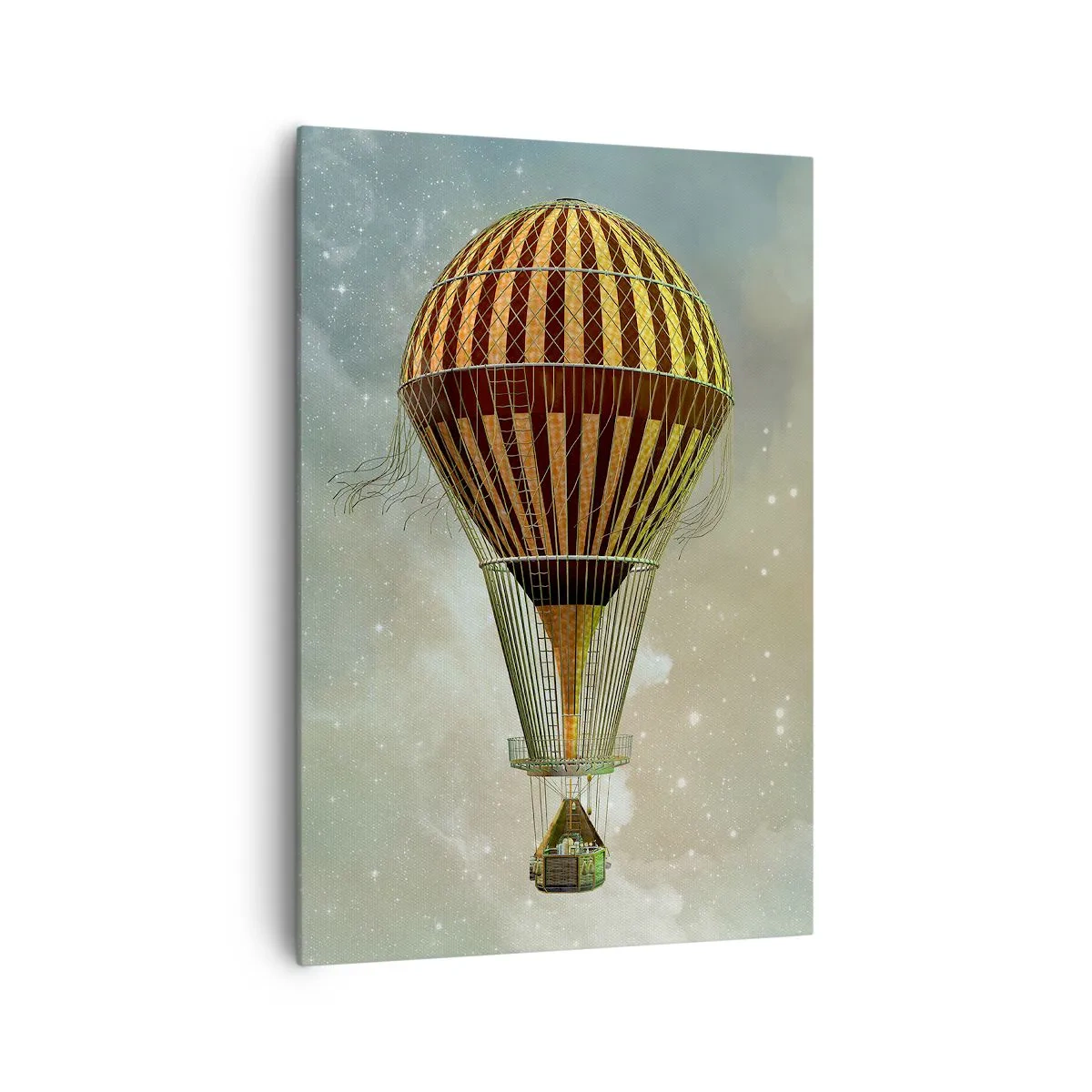 Lærredstryk - Billede på lærred - Banebrydende flyvninger - 70x100 cm