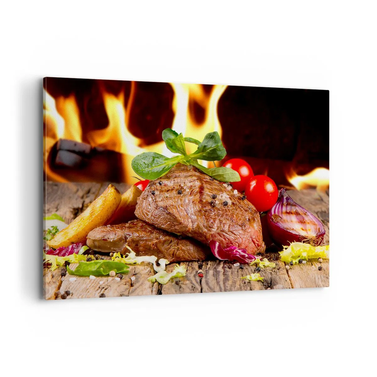 Lærredstryk - Billede på lærred - Fremkaldt med varme - 100x70 cm