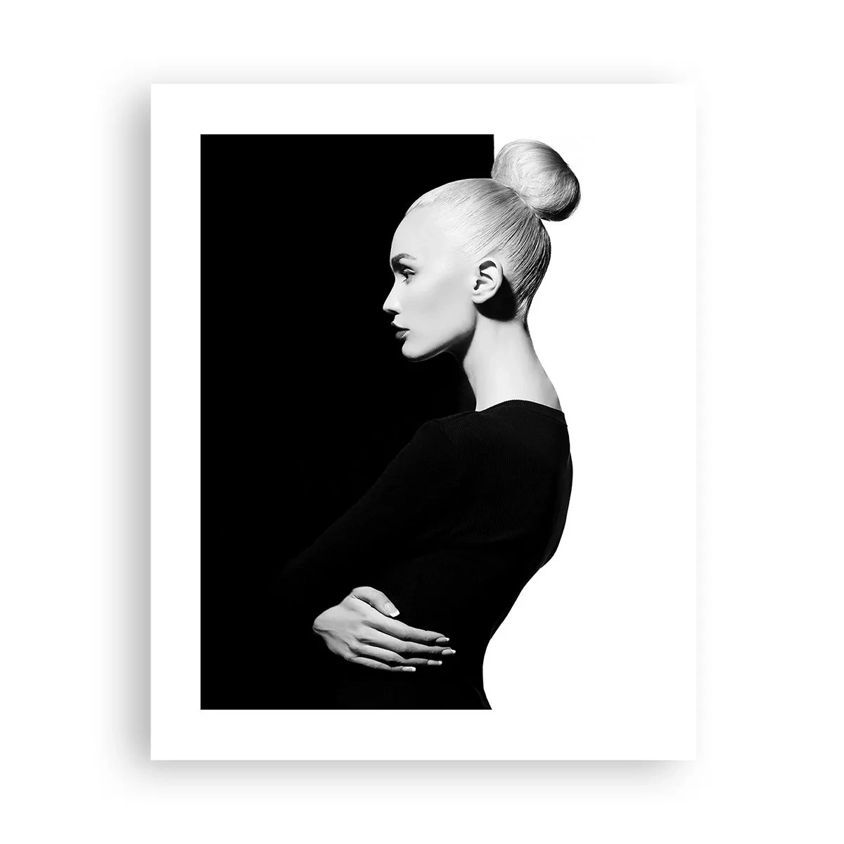 Plakat - Blot en kvinde - 40x50 cm
