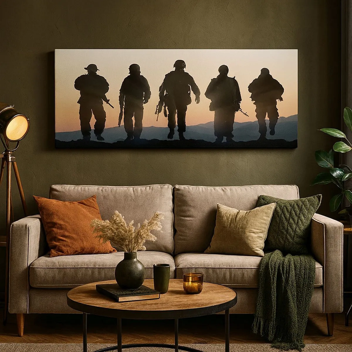 Lærredstryk - Billede på lærred - Velkommen til vores verden - 100x40 cm