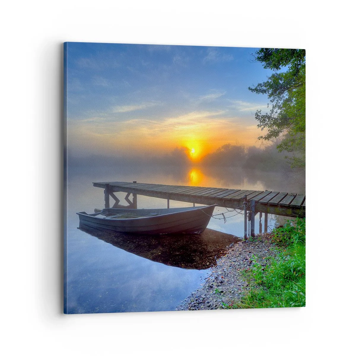 Lærredstryk - Billede på lærred - Hvordan det almindelige bliver til noget magisk - 70x70 cm