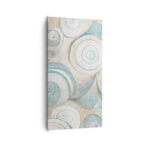 Lærredstryk - Billede på lærred - Hvad gemmer skallen på? - 65x120 cm