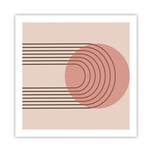 Plakat - Uimodståelig tiltrækningskraft - 60x60 cm