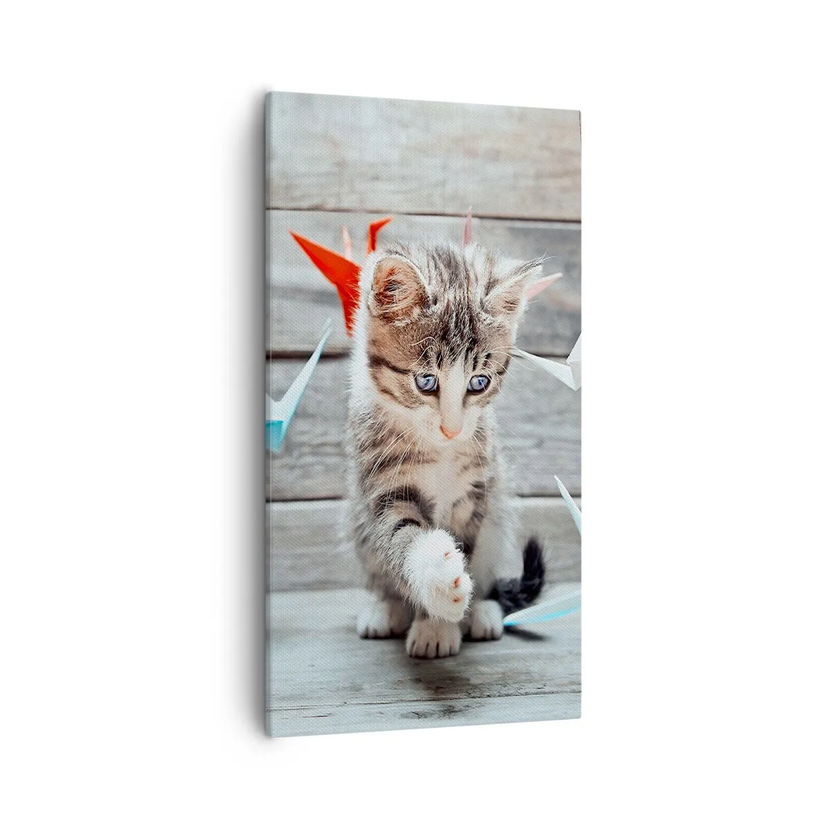 Lærredstryk - Billede på lærred - Første lektion - 55x100 cm