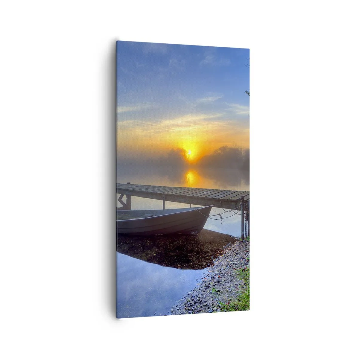 Lærredstryk - Billede på lærred - Hvordan det almindelige bliver til noget magisk - 65x120 cm