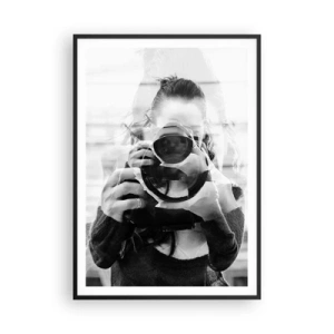 Plakat i sort ramme - Skaber og materiale - 70x100 cm