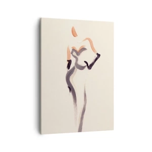 Lærredstryk - Billede på lærred - Fra de gyldne år i Hollywood - 50x70 cm