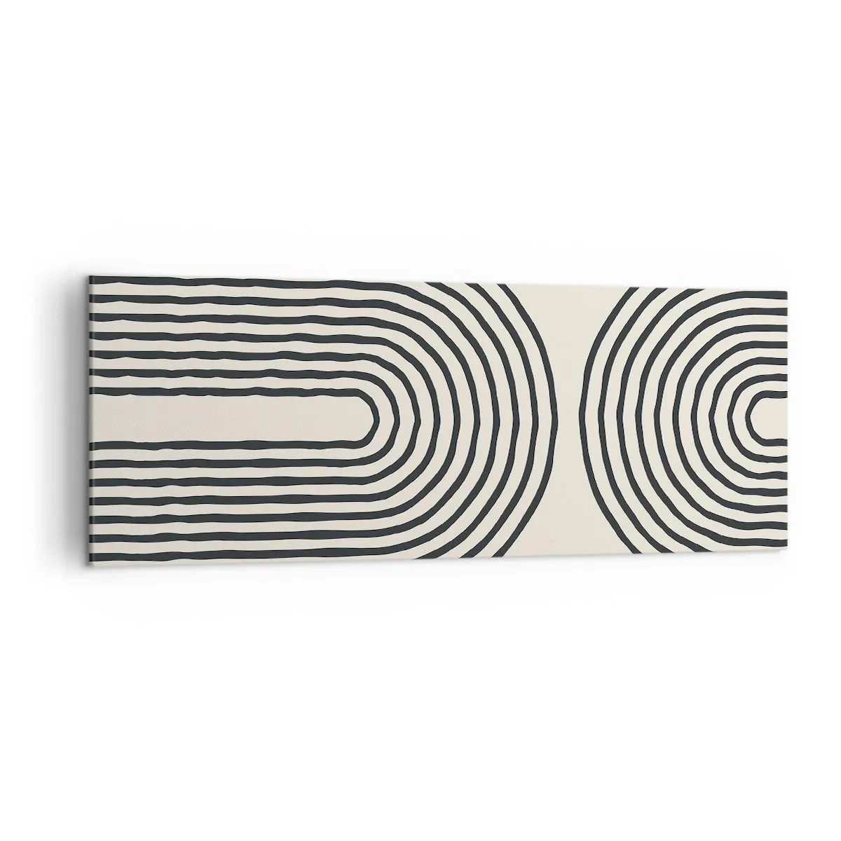 Lærredstryk - Billede på lærred - Kommer snart... - 140x50 cm