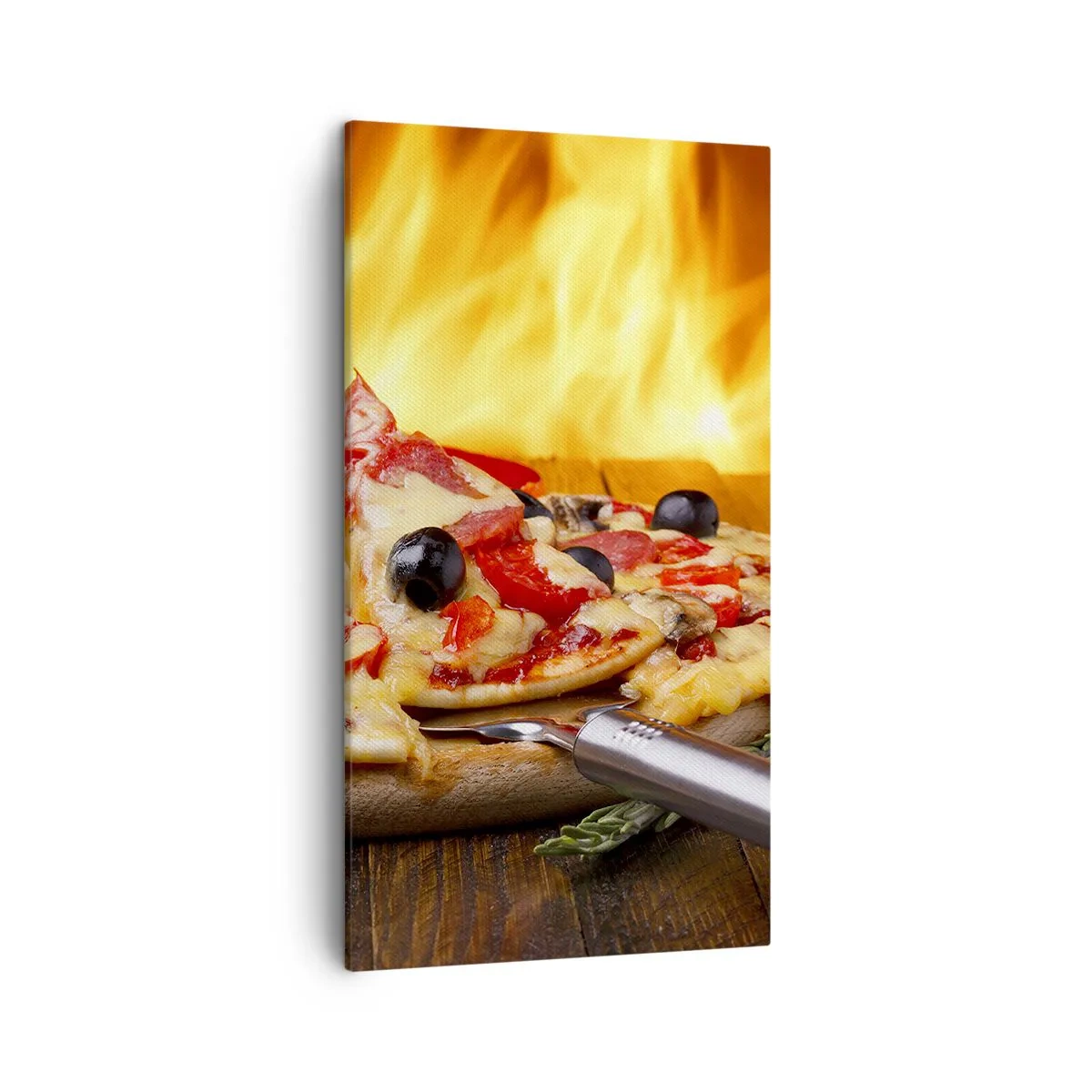 Lærredstryk - Billede på lærred - From Italy with love - 45x80 cm