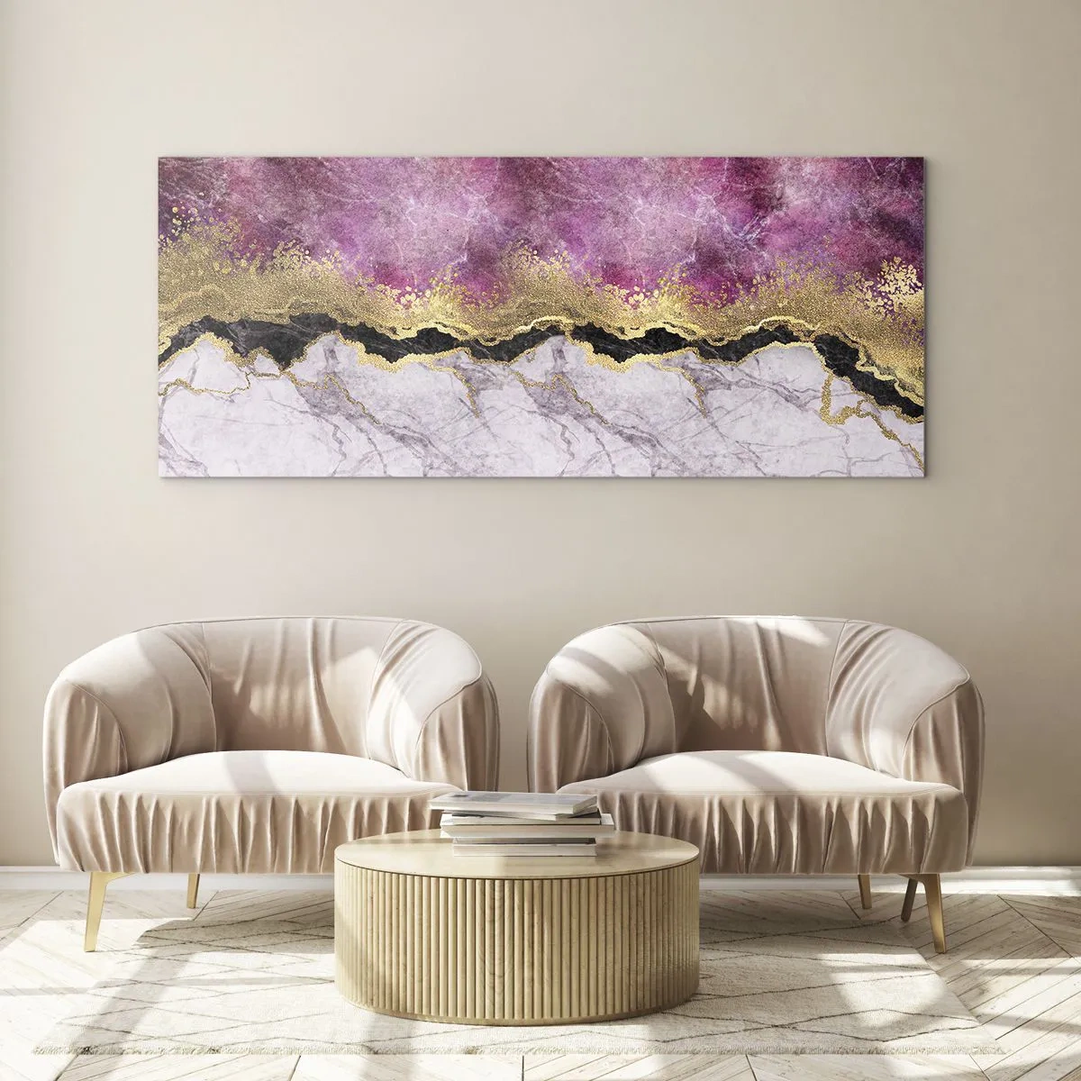 Billede på glas - På grænsen - 120x50 cm