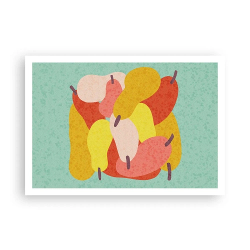 Plakat - Smag på sommersolen - 100x70 cm