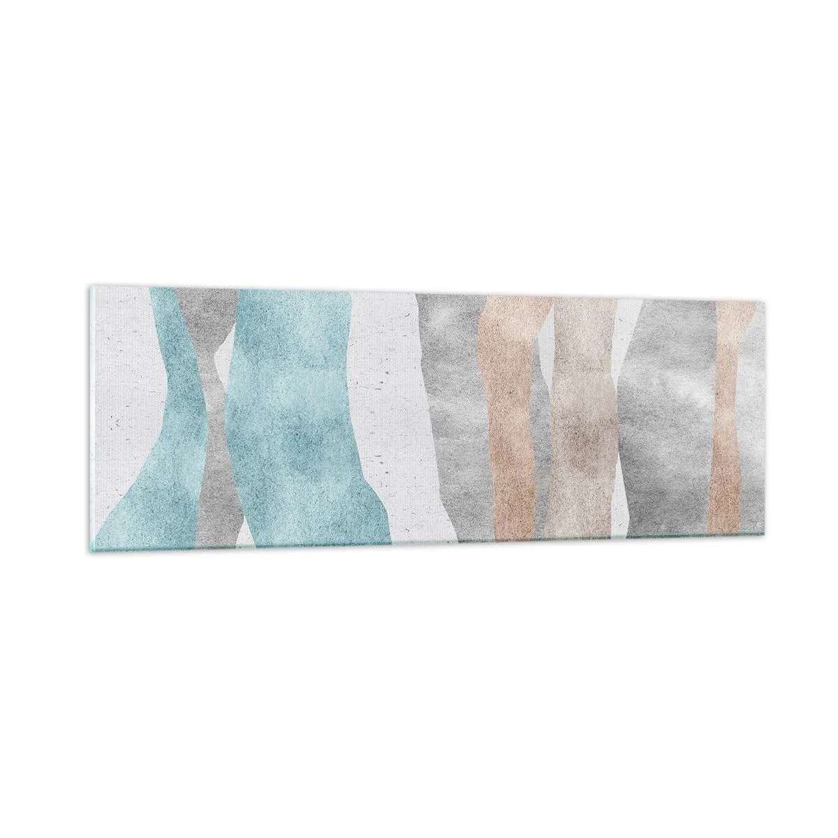 Billede på glas - En undersøgelse af intimitet - 90x30 cm