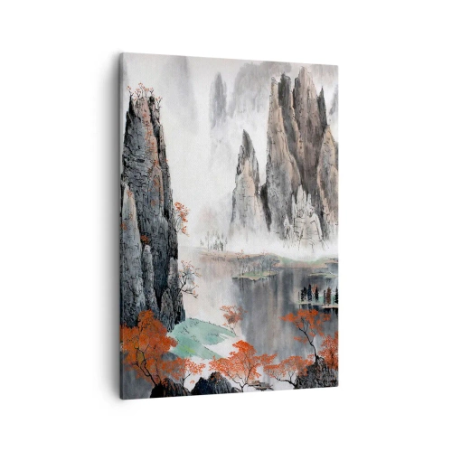 Lærredstryk - Billede på lærred - Stærke beskyttere - 50x70 cm