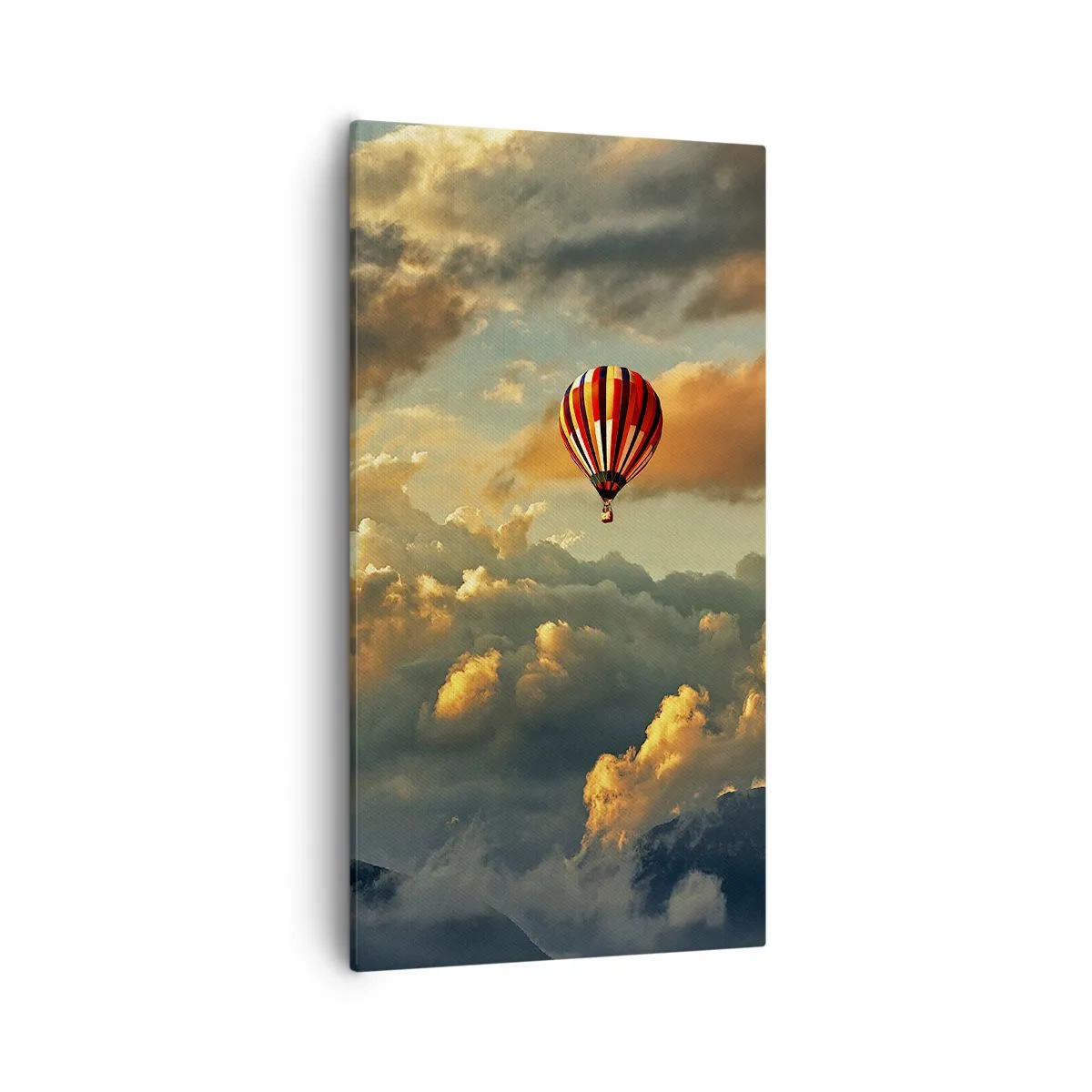 Lærredstryk - Billede på lærred - Jeg går, fordi jeg vil - 55x100 cm