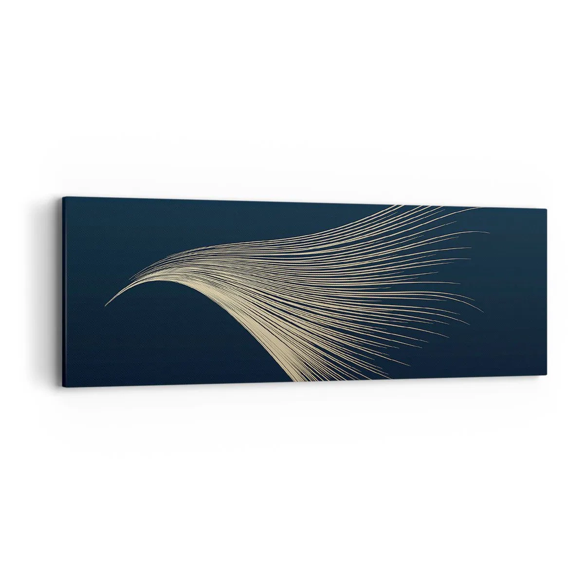 Lærredstryk - Billede på lærred - Som en engels hår - 90x30 cm