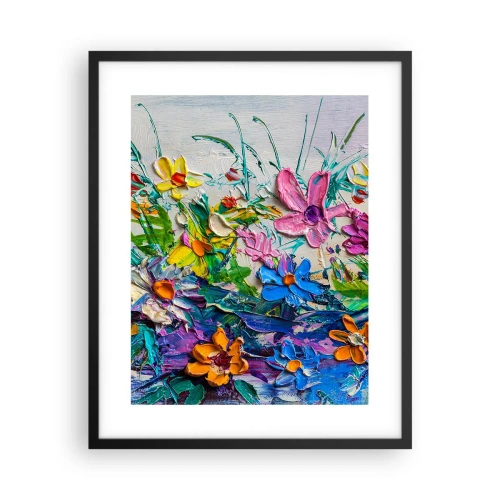 Plakat i sort ramme - Overhovedet ikke et stilleben - 40x50 cm