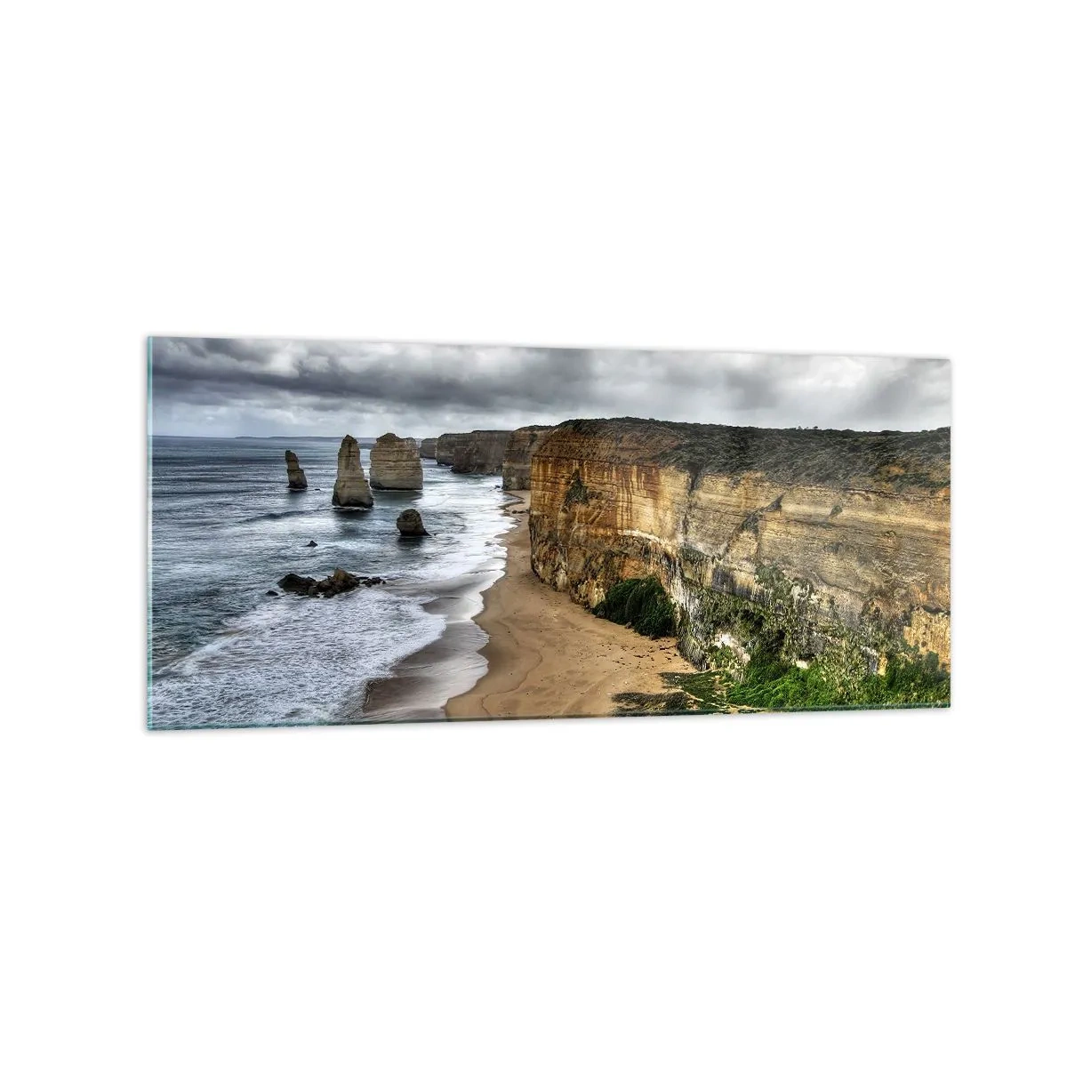 Billede på glas - Rå skønhed - 120x50 cm