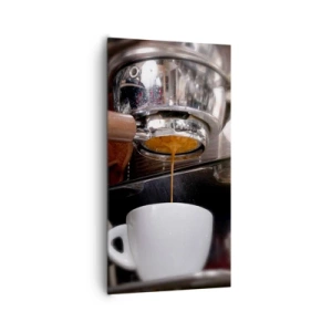 Lærredstryk - Billede på lærred - Et godt øjeblik på dagen - 65x120 cm