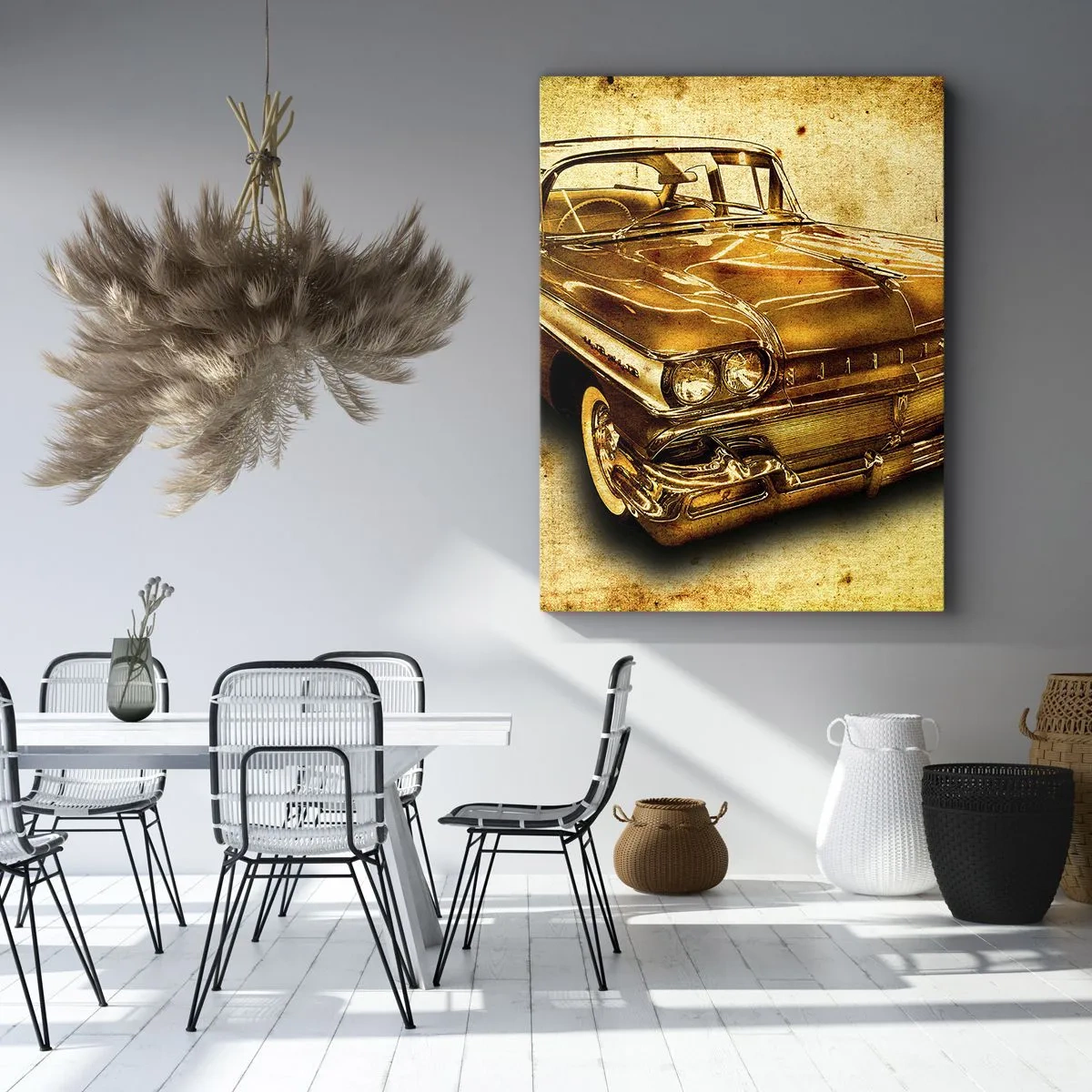 Lærredstryk - Billede på lærred - Klassikernes evige skønhed - 50x70 cm