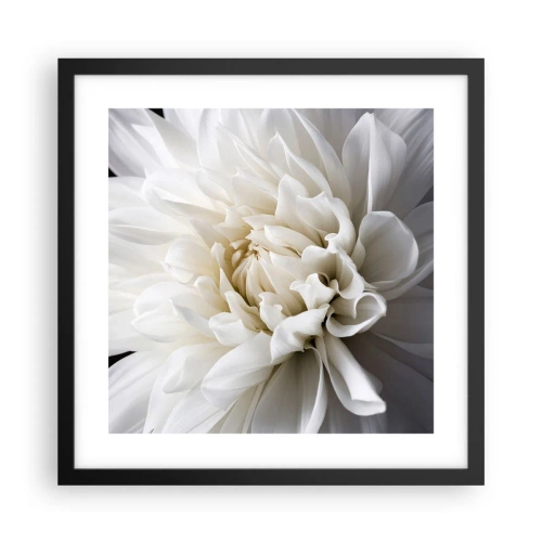 Plakat i sort ramme - Morgenbrud - 40x40 cm