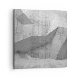 Lærredstryk - Billede på lærred - En ægte udfordring - 70x70 cm