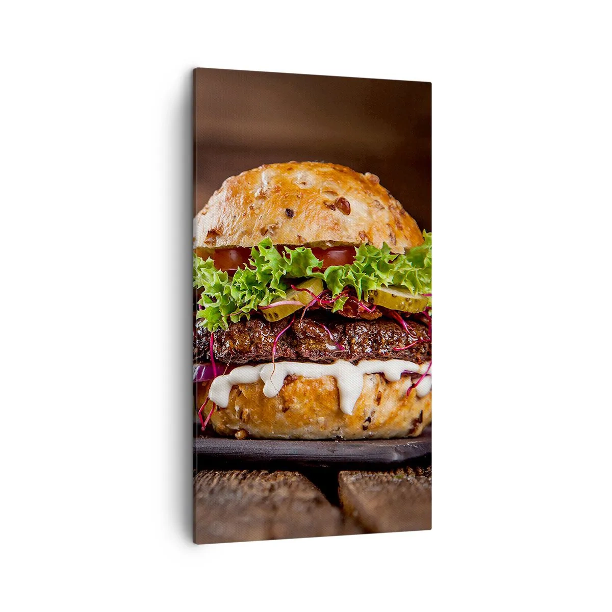 Lærredstryk - Billede på lærred - American dream - 45x80 cm