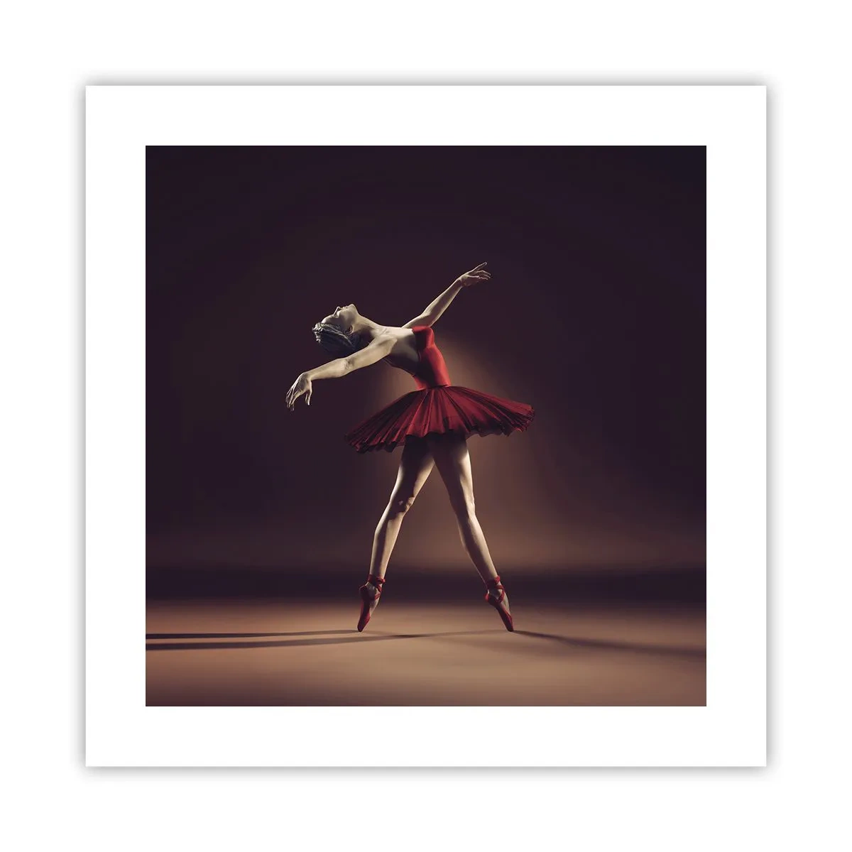 Plakat - Prima ballerina - 40x40 cm