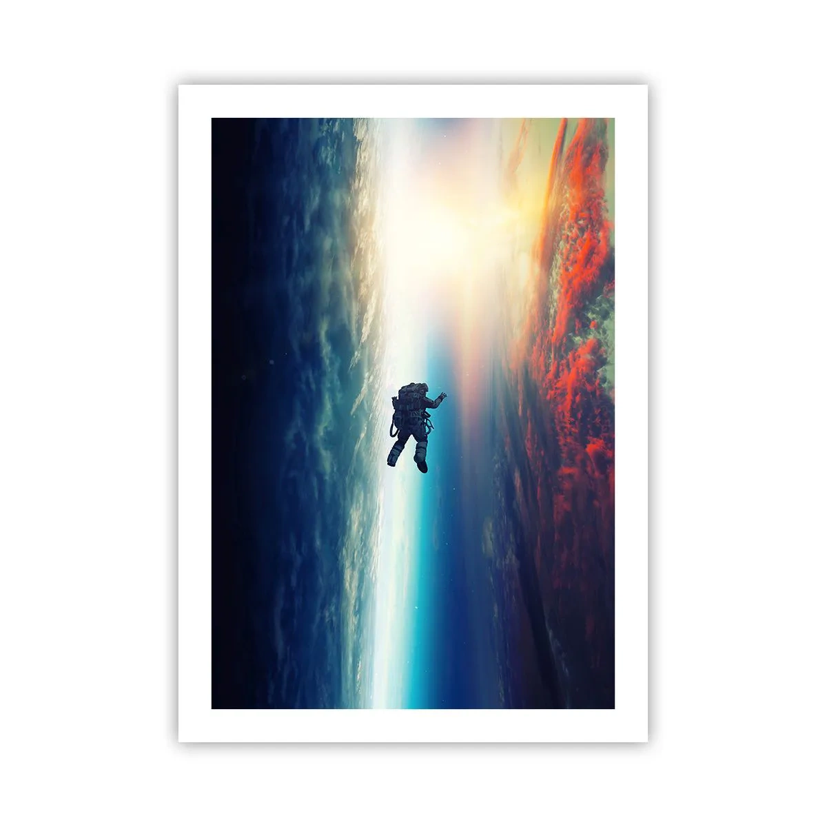 Plakat - Over for universet - 50x70 cm