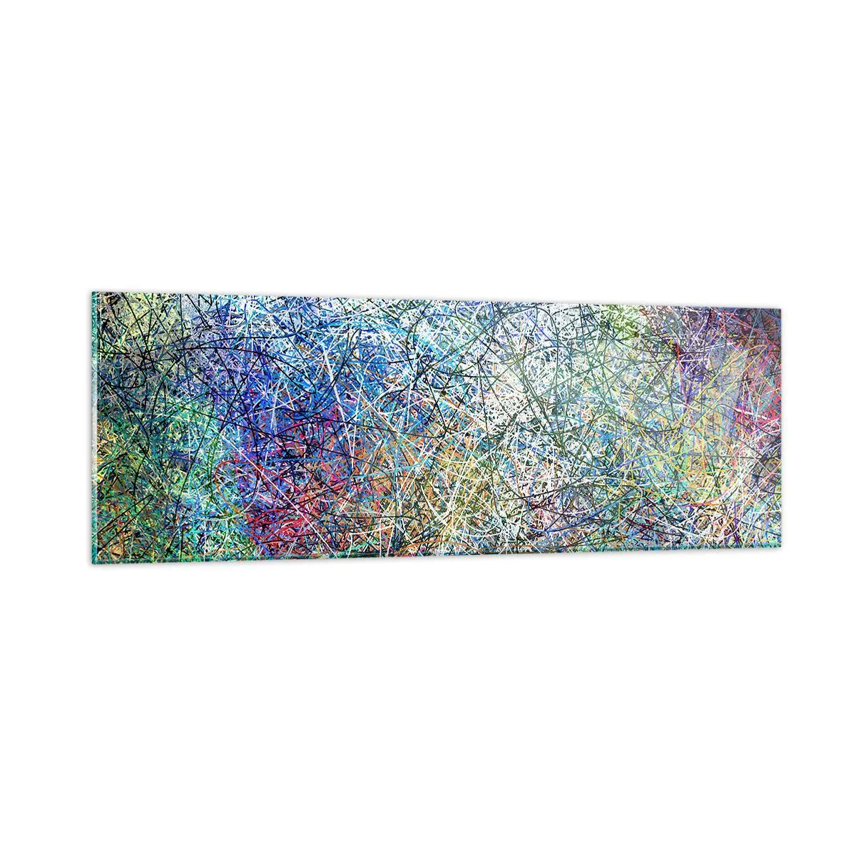 Billede på glas - Så enkelt er det ikke - 90x30 cm