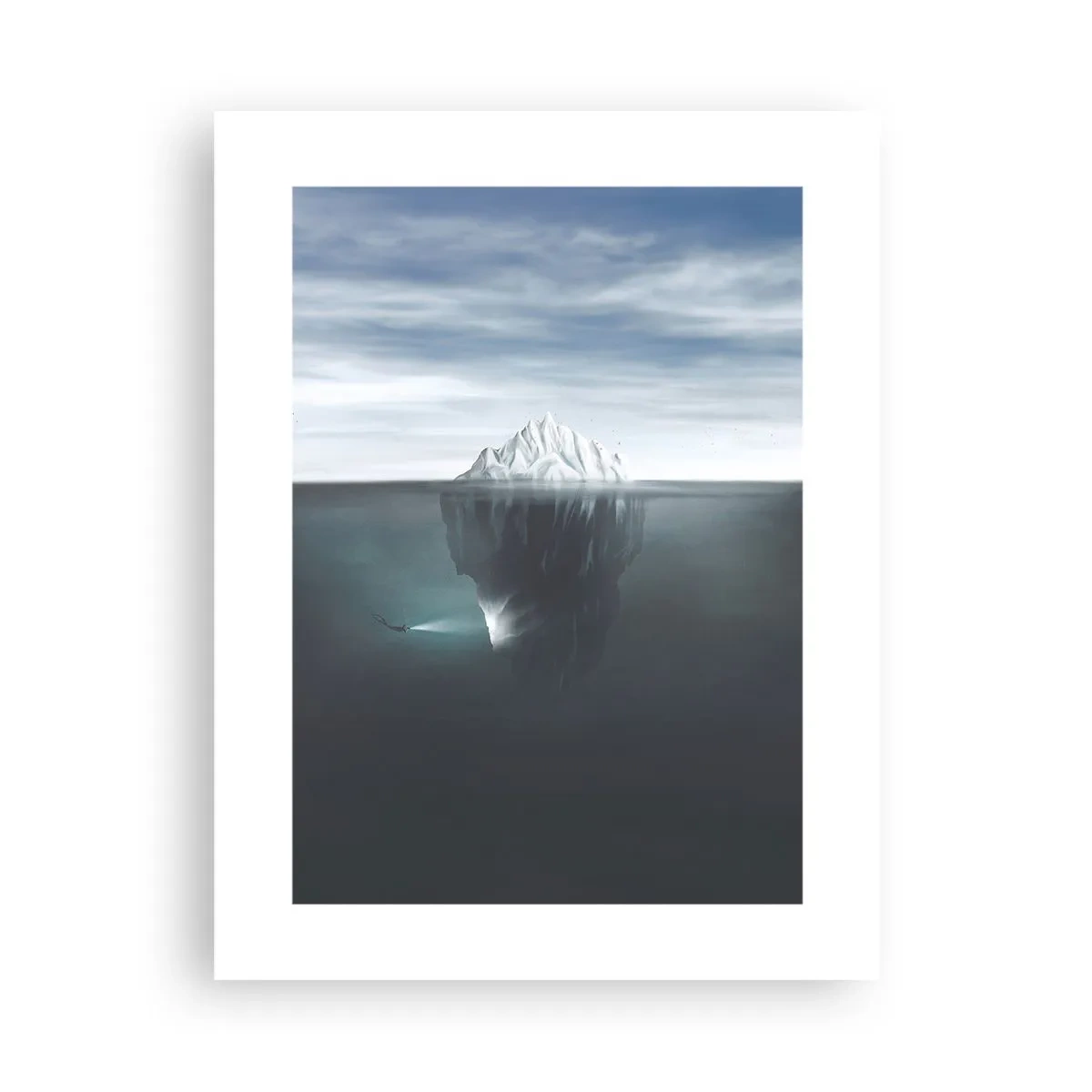 Plakat - Undervands-mysterium - 30x40 cm