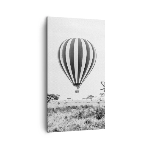 Lærredstryk - Billede på lærred - Over savannen - 45x80 cm