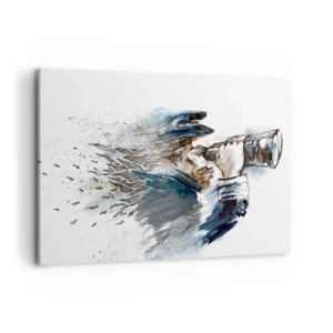 Lærredstryk - Billede på lærred - Ti på Beaufort-skalaen! - 100x70 cm